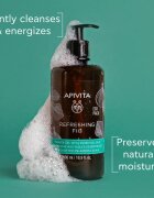 Apivita Refreshing Fig Shower Gel gel de dus revigorant cu uleiuri esentiale 500 ml