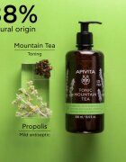 Apivita Tonic Mountain Tea Tonifying Shower Gel gel de dus tonifiant 500 ml