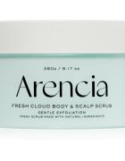 Arencia Fresh Cloud French Mint & Lily crema delicata pentru exfoliere pentru corp si par 260 g