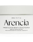 Arencia Fresh Cloud White Tea & Neroli crema delicata pentru exfoliere pentru corp si par 260 g