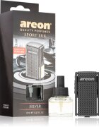 Areon Car Black Edition Silver parfum pentru masina 8 ml