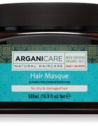 Arganicare Argan Oil & Shea Butter Hair Masque masca hranitoare pentru păr uscat și deteriorat 500 ml