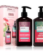 Arganicare Keratin Set set pentru păr cu cheratină 1 buc
