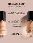 Armani Luminous Silk Foundation 2026 make-up pentru luminozitate culoare 3.5 30 ml