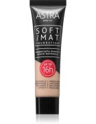 Astra Make-up Soft Mat Foundation make-up cu textura usoara culoare 002 butter 30 ml