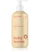 Attitude Baby Leaves Pear Nectar 2 in 1 gel de dus si sampon cu aroma de pere cu arome de pere 473 ml