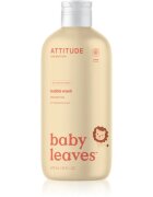 Attitude Baby Leaves Pear Nectar spuma de baie cu parfum de suc de pere 473 ml