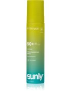 Attitude Sunly Mineral Sunscreen Spray SPF 50+ spray autobronzant cu minerale fara parfum SPF 50+ 75 ml