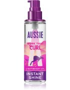 Aussie Bouncy Curls Work That Curl Ulei de păr hidratant și hrănitor 95 ml