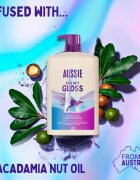 Aussie Oh My Gloss Hydrating Conditioner balsam hidratant cu efect de iluminare 1000 ml