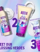 Aussie Oh My Gloss Leave In Serum ser fara clatire pentru hidratare si stralucire 160 ml