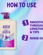 Aussie Oh My Gloss Shampoo șampon pentru un par stralucitor si catifelat 1000 ml