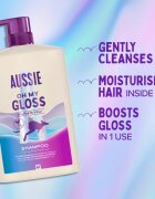 Aussie Oh My Gloss Shampoo șampon pentru un par stralucitor si catifelat 1000 ml