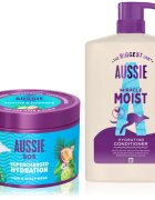 Aussie SOS & Miracle Moist set pentru păr uscat și deteriorat