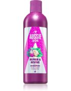 Aussie SOS Repair & Revive sampon hranitor pentru par si scalp deteriorat 300 ml