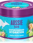 Aussie SOS Supercharged Hydration masca intens hidratanta pentru par si scalp 500 ml