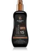 Australian Gold Spray Gel Sunscreen With Instant Bronzer spray pentru bronzat SPF 15 237 ml