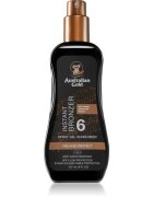 Australian Gold Spray Gel Sunscreen With Instant Bronzer spray protector pentru plajă cu efect autobronzant SPF 6 237 ml