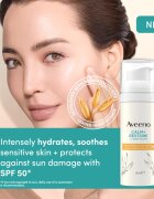Aveeno Calm + Restore lotiune hidratanta SPF 50 50 ml