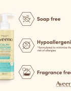 Aveeno Calm + Restore spuma de curatat faciale 200 ml