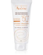 Avène Sun Mineral Lotion Lapte de protecție fără chimicale și parfum SPF 50+ 100 ml