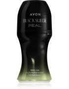 Avon Black Suede Real Deodorant roll-on pentru bărbați 50 ml