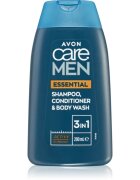 Avon Care Men Essential șampon balsam și gel de duș 3 în 1 200 ml