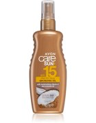 Avon Care Sun + Bronzing spray cu ulei pentru corp pentru a scoate in evidenta bronzul 150 ml