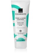 Avon Clearskin Pore & Shine Control Masca de curățare cu cărbune 75 ml