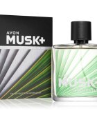 Avon Musk+ Metropolitano Eau de Toilette pentru bărbați 75 ml