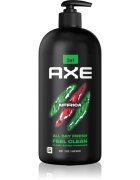 Axe Africa gel de dus pentru față corp și păr 900 ml