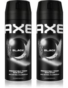 Axe Black Frozen Pear & Cedarwood spray şi deodorant pentru corp ambalaj economic 2 x 150 ml