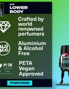Axe ​Coconut & Sandalwood spray pentru corp pentru partile intime 100 ml