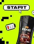 Axe Dark Temptation gel de duș pentru față corp și păr 250 ml