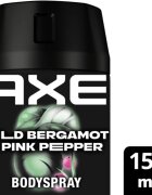 Axe Pink Pepper&Wild Bergamot deodorant spray pentru bărbați 150 ml
