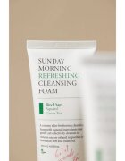 AXIS-Y 6+1+1 Advanced Formula Sunday Morning Refreshing Cleansing Foam spuma cremoasa pentru o curatare profunda pentru piele sensibilă 120 ml