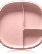 B.Box 2in1 Suction Plate farfurie cu ventuză Blush 1 buc