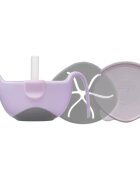 B.Box 3 in 1 Bowl & Straw castron cu pai Strawberry 250 ml