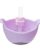 B.Box 3 in 1 Bowl & Straw castron cu pai Strawberry 250 ml