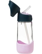 B.Box Bottle with Straw biberon cu pai Indigo Pink 1 buc