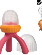 B.Box Feeder Teether suzetă pentru alimentare Strawberry 4m+ 1 buc