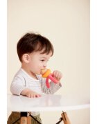 B.Box Feeder Teether suzetă pentru alimentare Strawberry 4m+ 1 buc
