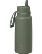 B.Box Insulated Flip Top Bottle sticlă termos Olive 1 buc
