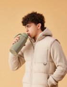 B.Box Insulated Flip Top Bottle sticlă termos Olive 1 buc
