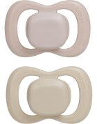 B.Box Silicone 6m+ suzetă Blush/Latte 2 buc