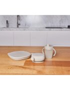 B.Box Silicone Bowl bol din silicon cu capac Beige 300 ml