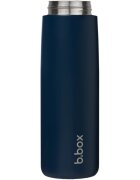 B.Box Stainless Steel Thermos Bottle sticlă termos cu pai Midnight 1 buc