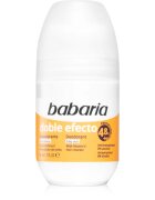 Babaria Deodorant Double Effect antiperspirant roll-on pentru incetinirea cresterii parului 50 ml