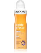 Babaria Deodorant Double Effect spray anti-perspirant pentru incetinirea cresterii parului 200 ml
