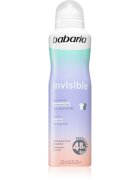 Babaria Deodorant Invisible spray anti-perspirant impotriva petelor albe si galbene 200 ml